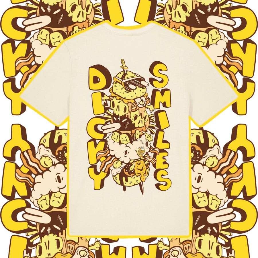 Dirty Burger Natural Cotton Unisex T-shirt image 0
