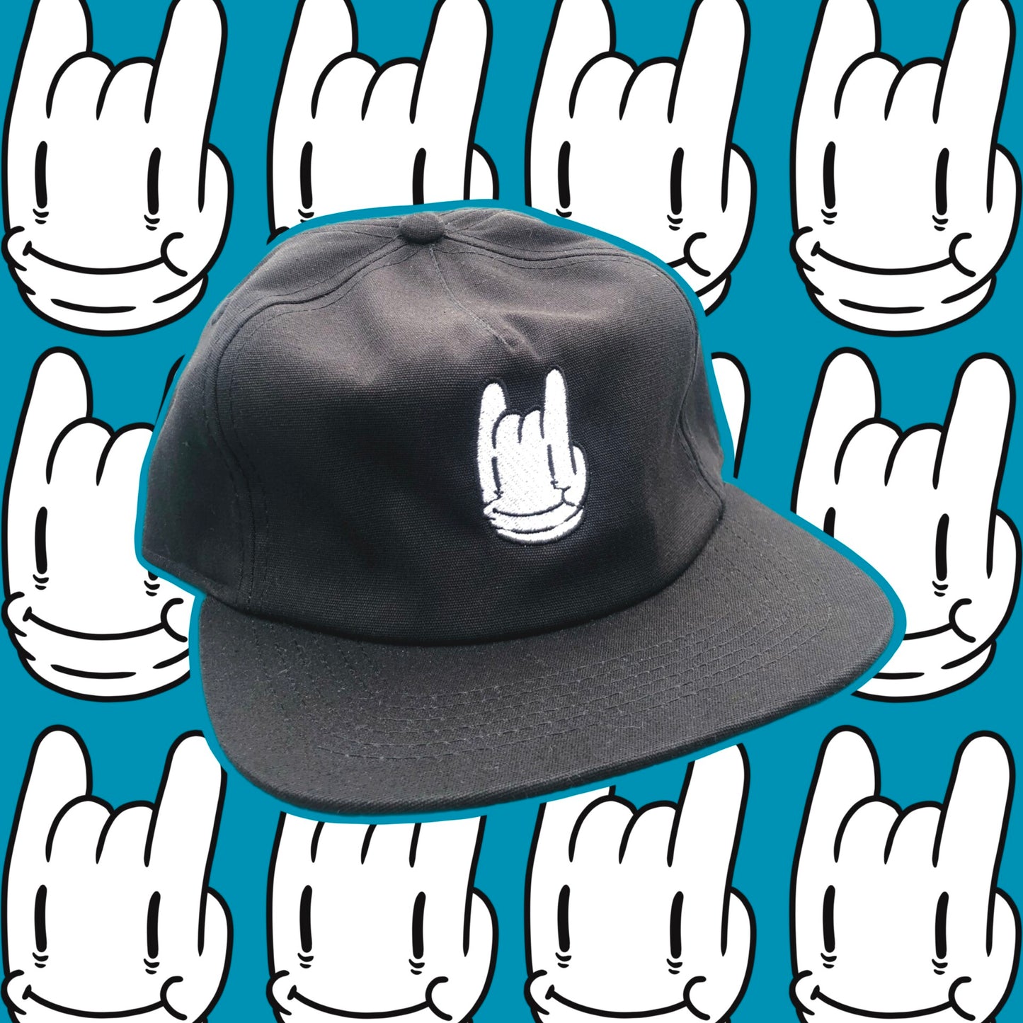 Dicky Logo Unstructured Cotton Cap image 1