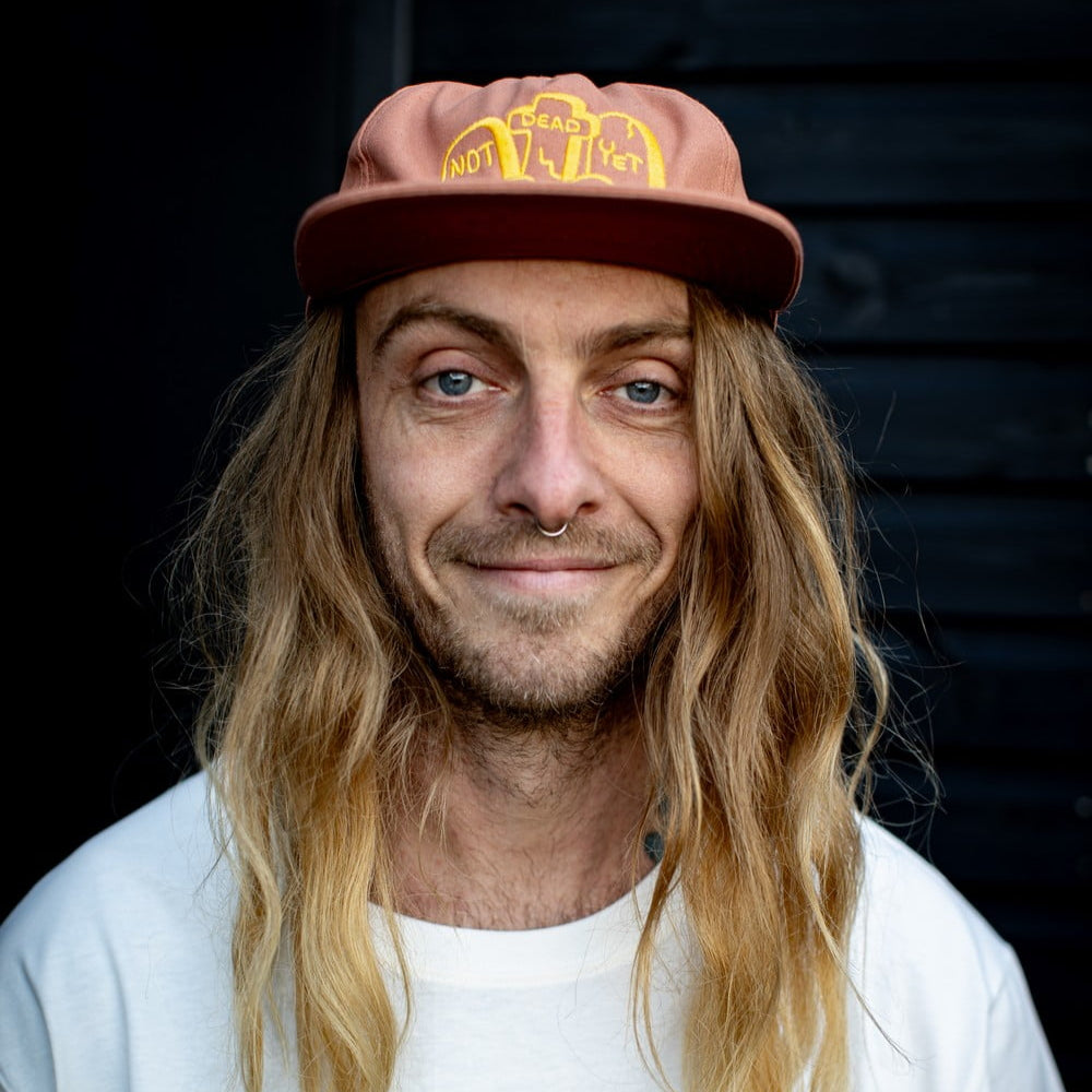 Not Dead Yet Unstructured Cotton Cap image 1