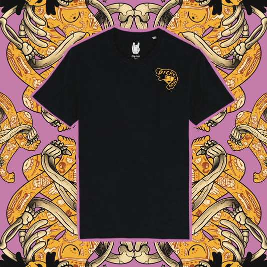 The Wrestler Black Organic Cotton Unisex T-shirt