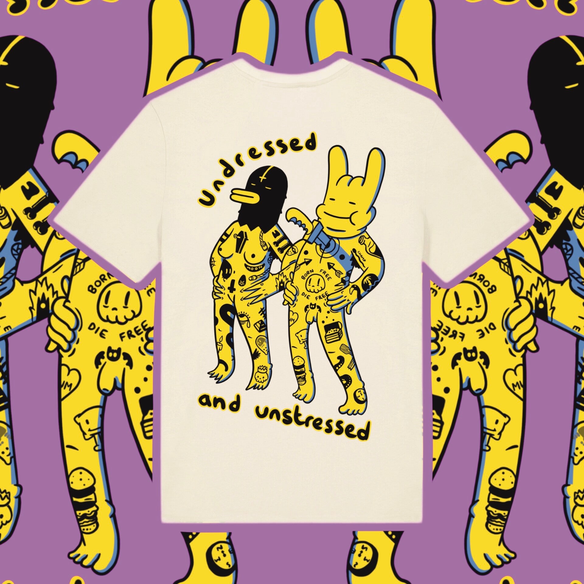 Undressed Natural Cotton Unisex T-shirt image 0