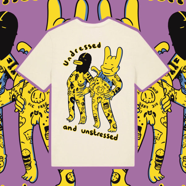 Undressed Natural Cotton Unisex T-shirt image 0