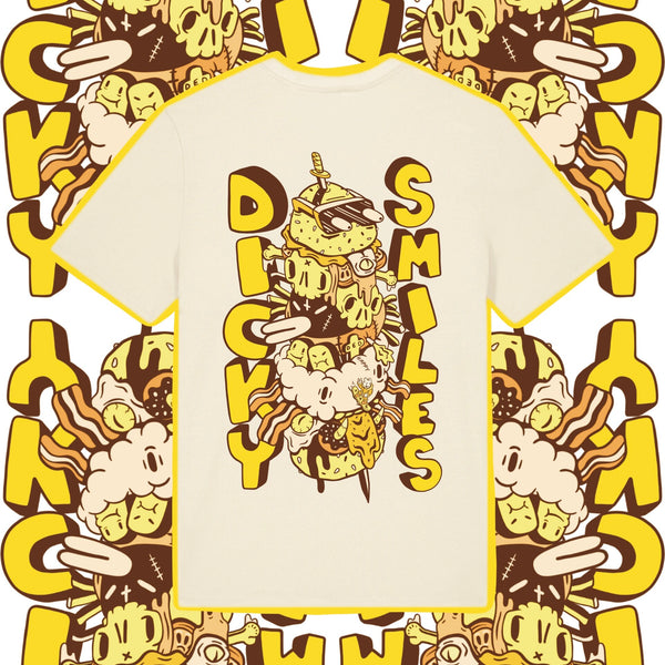 Dirty Burger Natural Cotton Unisex T-shirt image 0