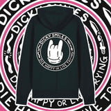 Dicky Smiles Unisex Black Hoodie image 0
