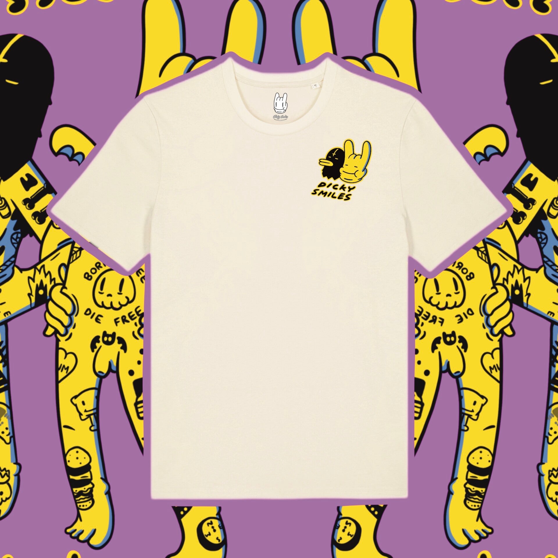 Undressed Natural Cotton Unisex T-shirt image 1