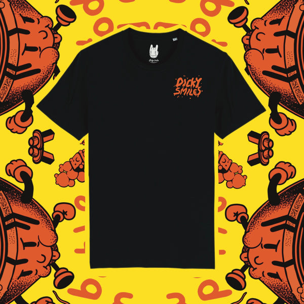 Bathe in Blood Black Organic Cotton Unisex T-shirt image 1