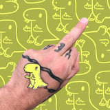 Swear-a-saurus Rex Hard Enamel Pin Badge 40mm