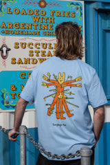 Everything is Fine Blue Cotton Unisex T-shirt