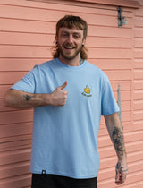 Everything is Fine Blue Cotton Unisex T-shirt