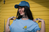Everything is Fine Blue Cotton Unisex T-shirt