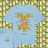 Everything is Fine Blue Cotton Unisex T-shirt