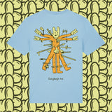 Everything is Fine Blue Cotton Unisex T-shirt