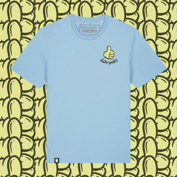 Everything is Fine Blue Cotton Unisex T-shirt