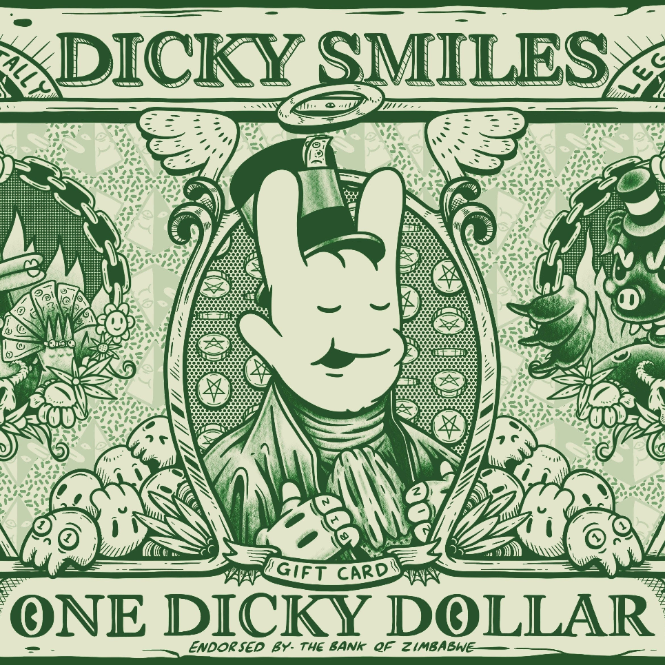 Give the gift of Dicky Smiles