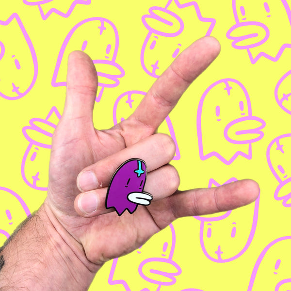 Antichrist Mallard Hard Enamel Pin Badge 40mm