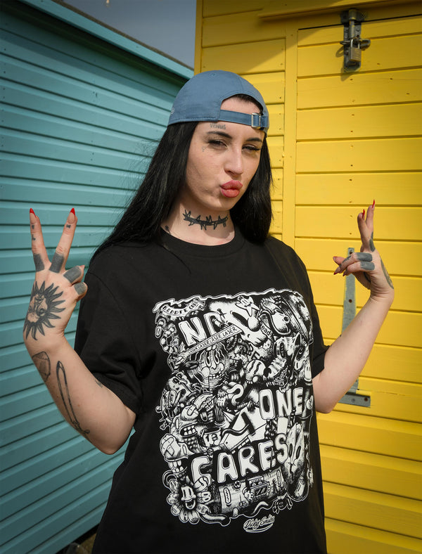 No One Cares Cotton Unisex T-Shirt