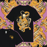 The Wrestler Black Organic Cotton Unisex T-shirt