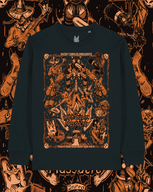 Witch Strippers Cotton Unisex Sweatshirt