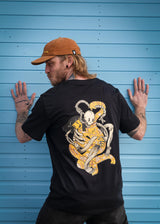 The Wrestler Black Organic Cotton Unisex T-shirt
