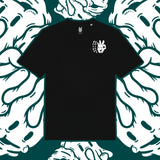 Tangled Hands Black Unisex Organic T-shirt image 1