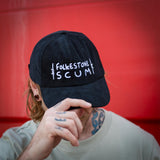 Folkestone Scum black Corduroy Cap