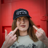 Folkestone Scum black Corduroy Cap