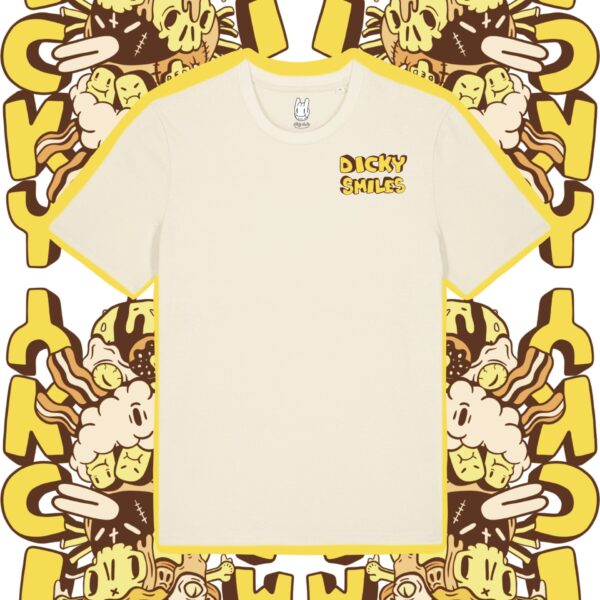 Dirty Burger Natural Cotton Unisex T-shirt - Image 2