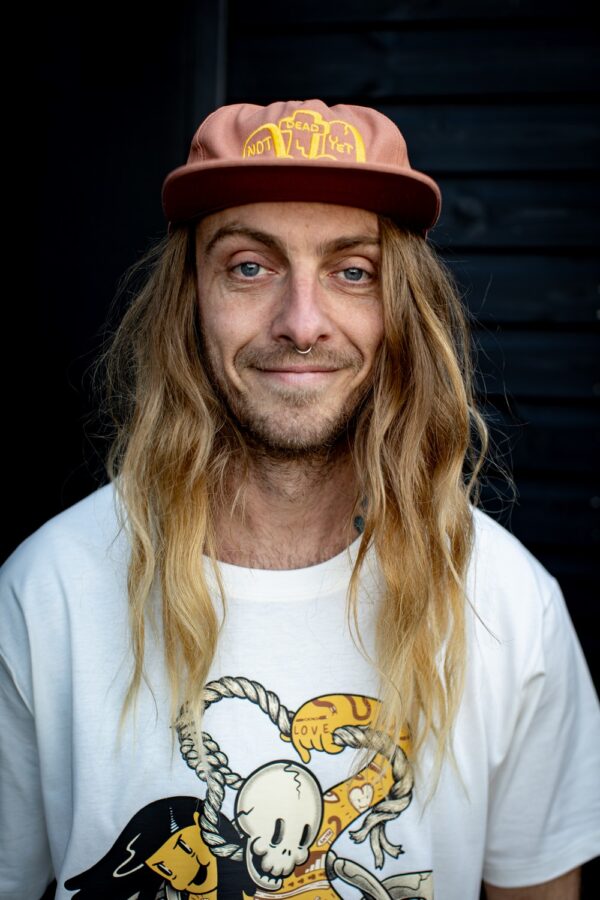 Not Dead Yet Unstructured Cotton Cap - Image 2
