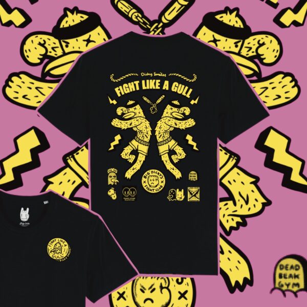 Fight Like a Gull Organic Cotton Unisex T-shirt - Image 6