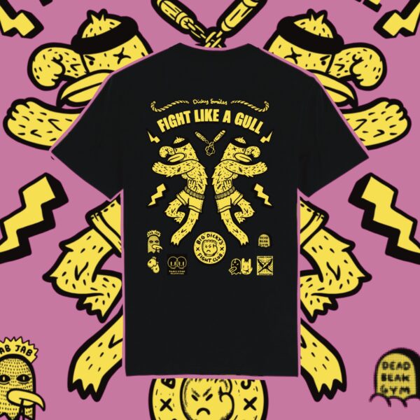 Fight Like a Gull Organic Cotton Unisex T-shirt - Image 5