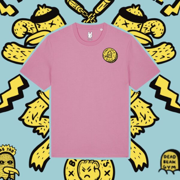 Fight Like a Gull Organic Cotton Unisex T-shirt - Image 2