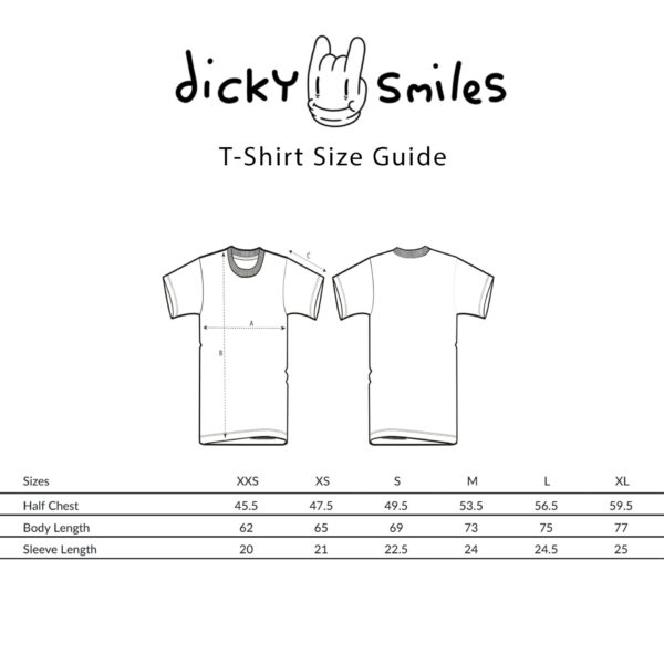 Micky Smiles Black Unisex Organic T-Shirt - Image 4