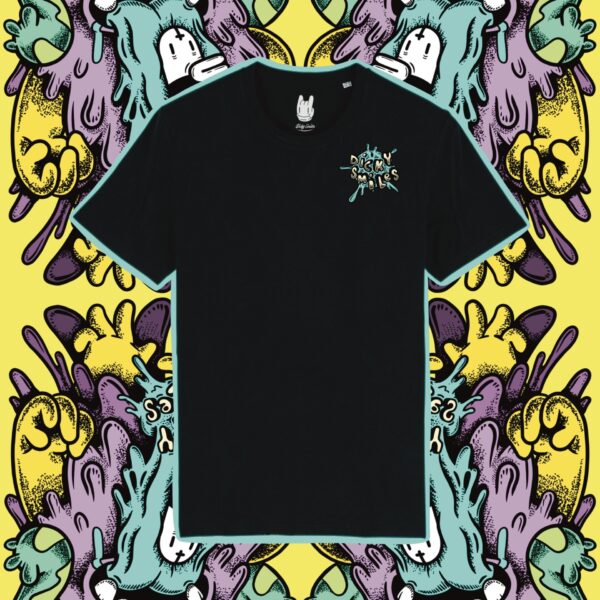 Splat Cotton Unisex T-shirt - Image 2