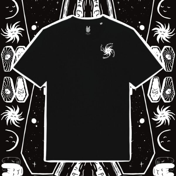 The End Is Not The End Black Organic Cotton Unisex T-shirt - Image 2
