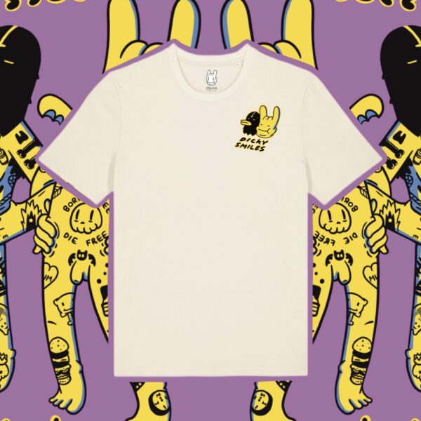 Undressed Natural Cotton Unisex T-shirt - Image 2