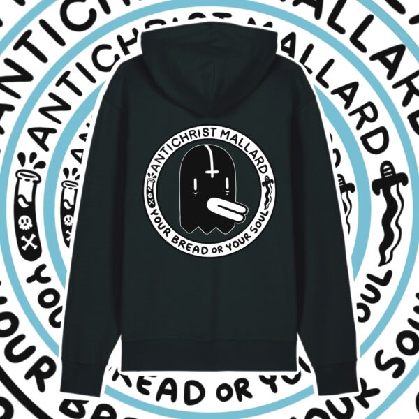 Antichrist Mallard Unisex Black Hoodie